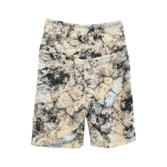 Balance Collection Marble Print Biker Shorts Small Women’s High Rise Activewear - Picture 5 of 7